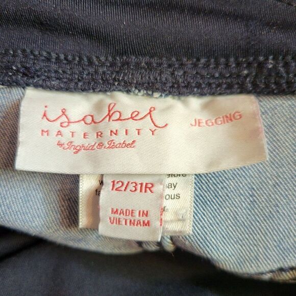 Isabel Maternity by Ingrid & Isabel Maternity Jeggings (Size 12/31R) - Picture 3 of 4